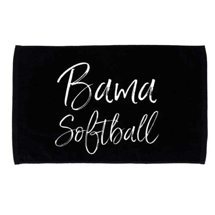 Bama Softball Alabama Southern Tuscaloosa Troy Mobile Shoals Microfiber Hand Towel