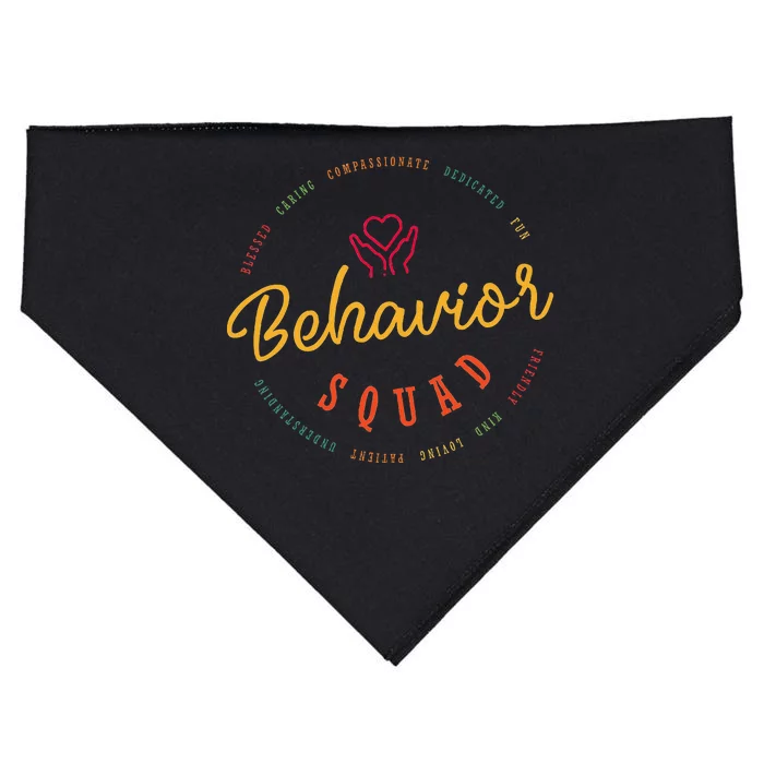 Behavior Specialist Apparel Behavior Squad USA-Made Doggie Bandana