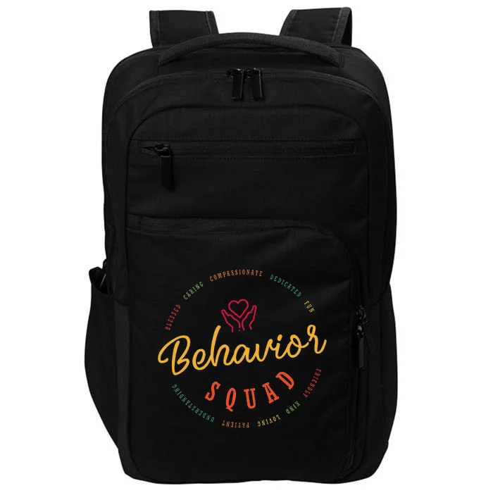 Behavior Specialist Apparel Behavior Squad Impact Tech Backpack