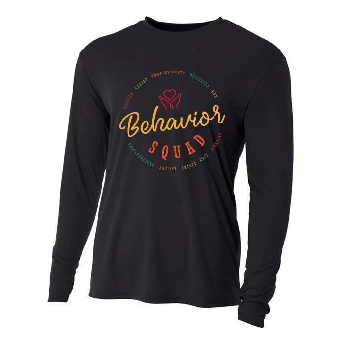 Behavior Specialist Apparel Behavior Squad Cooling Performance Long Sleeve Crew