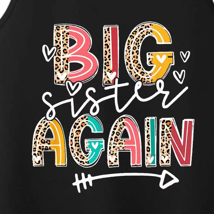 Big Sister Again Leopard Soon To Be Sis Announcement Performance Tank