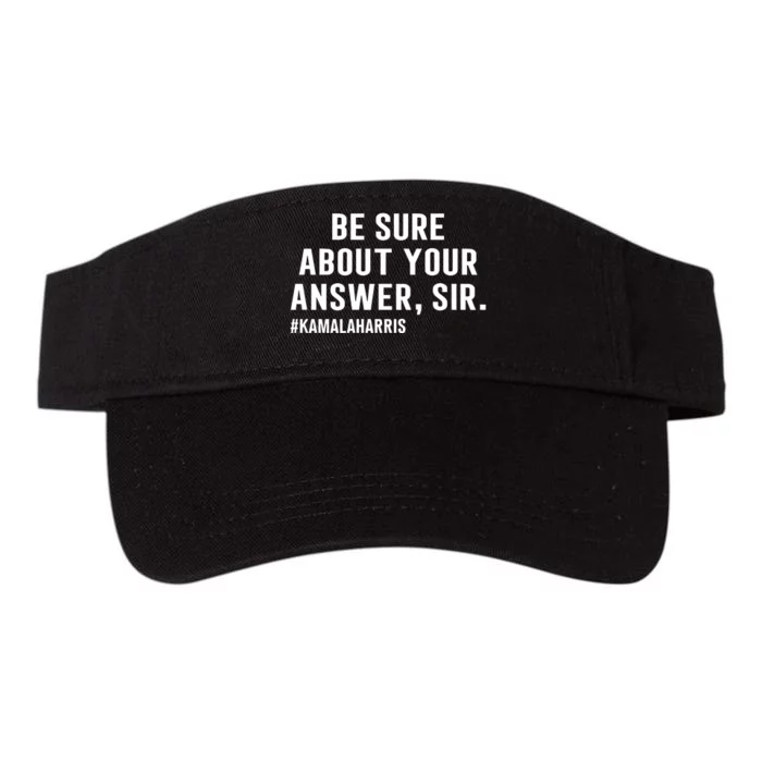 Be Sure About Your Answer Sir #Hamalaharris Valucap Bio-Washed Visor