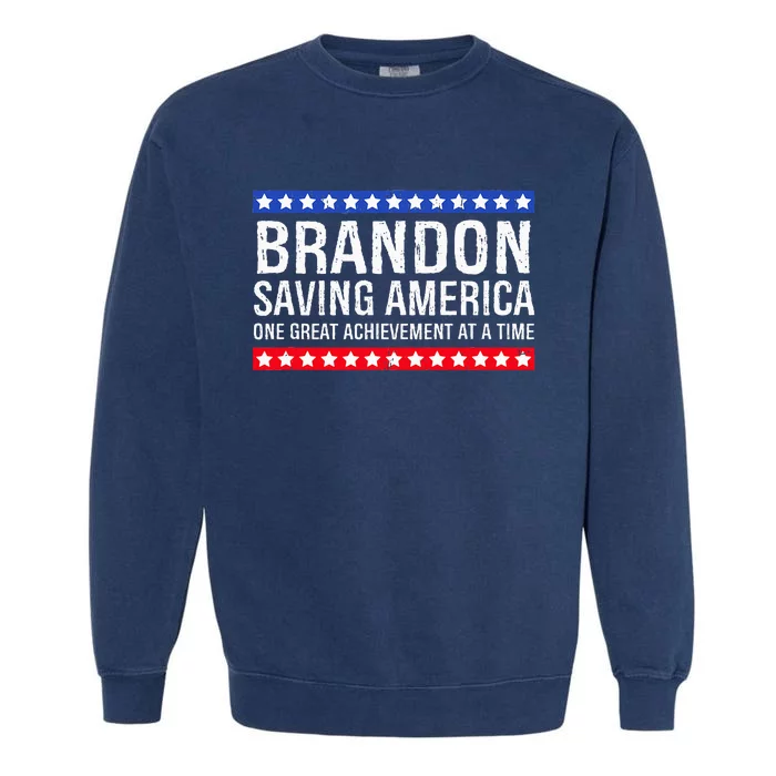 Brandon Saving America Garment-Dyed Sweatshirt