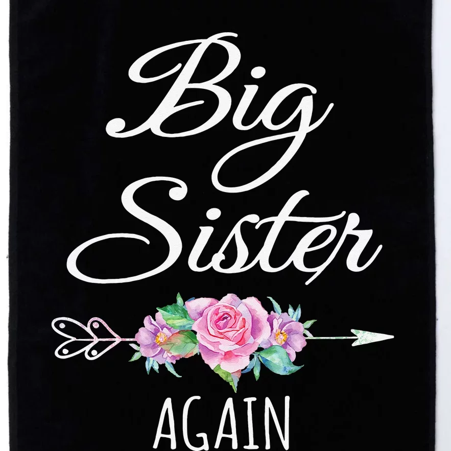 Big Sister Again Big Sister Announcement Platinum Collection Golf Towel