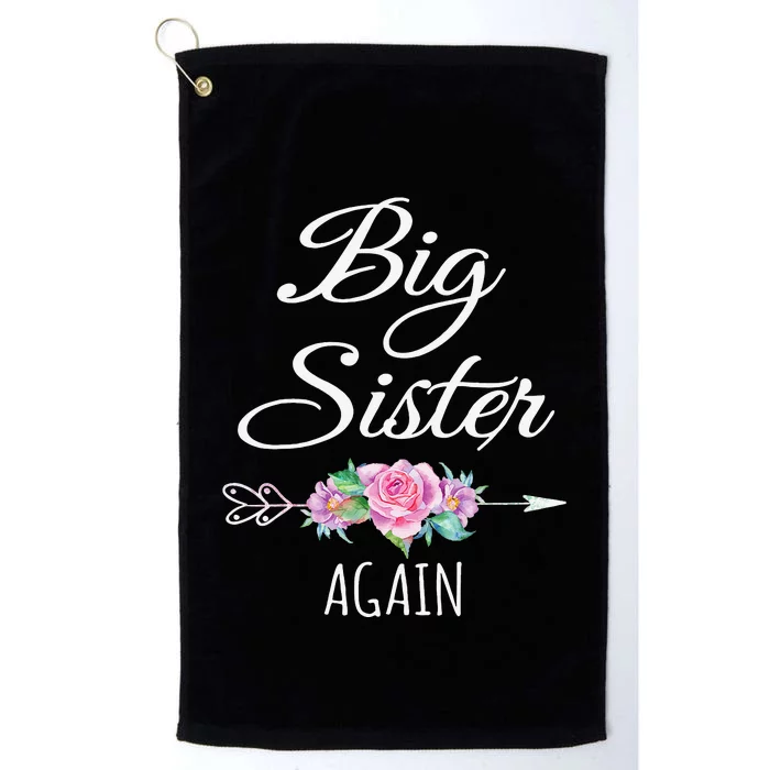 Big Sister Again Big Sister Announcement Platinum Collection Golf Towel