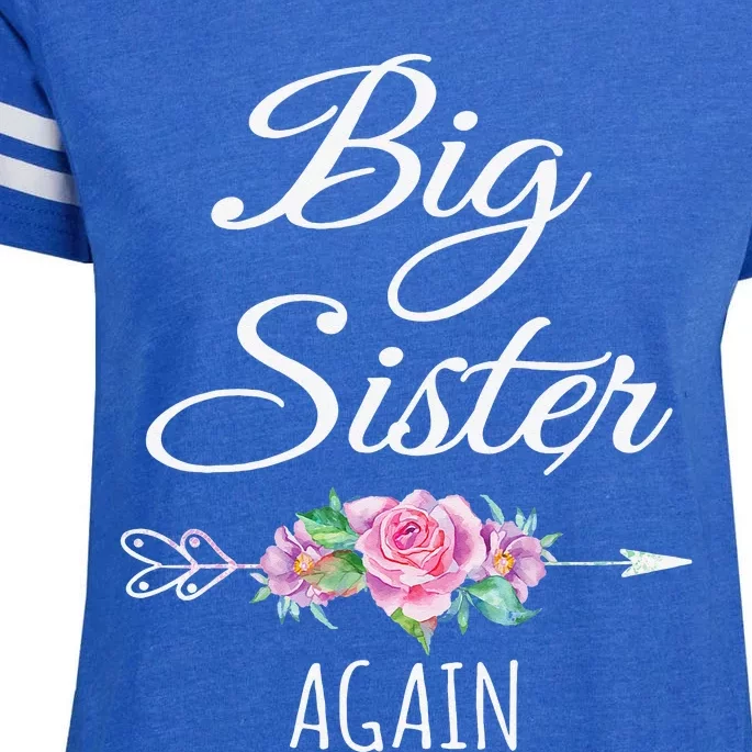 Big Sister Again Big Sister Announcement Enza Ladies Jersey Football T-Shirt