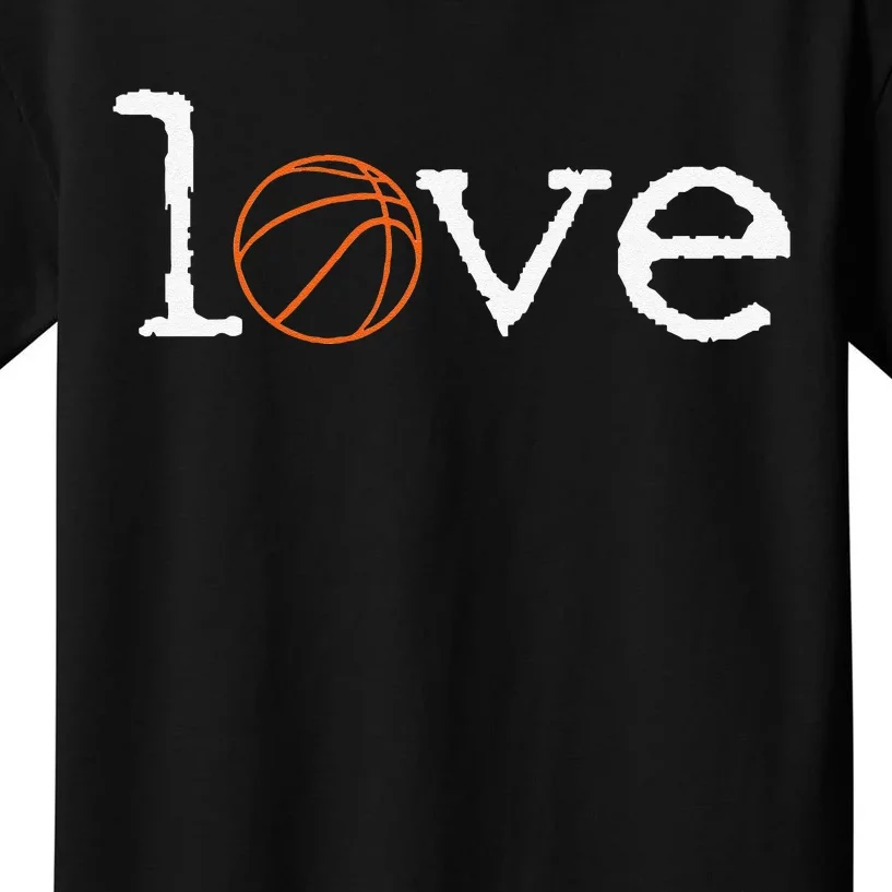 Basketball Sports Athlete Court Player Kids T-Shirt