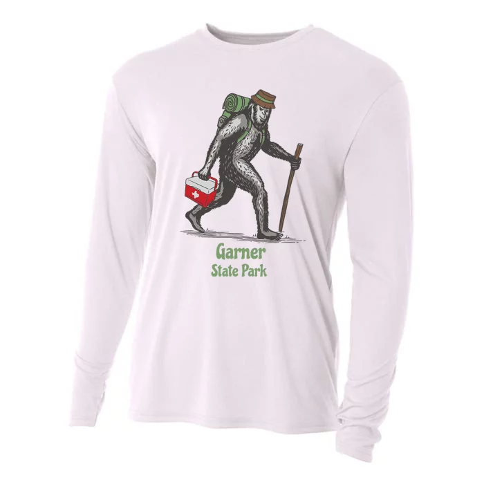 Bigfoot Sighting at Garner State Park Texas Souvenir Cooling Performance Long Sleeve Crew