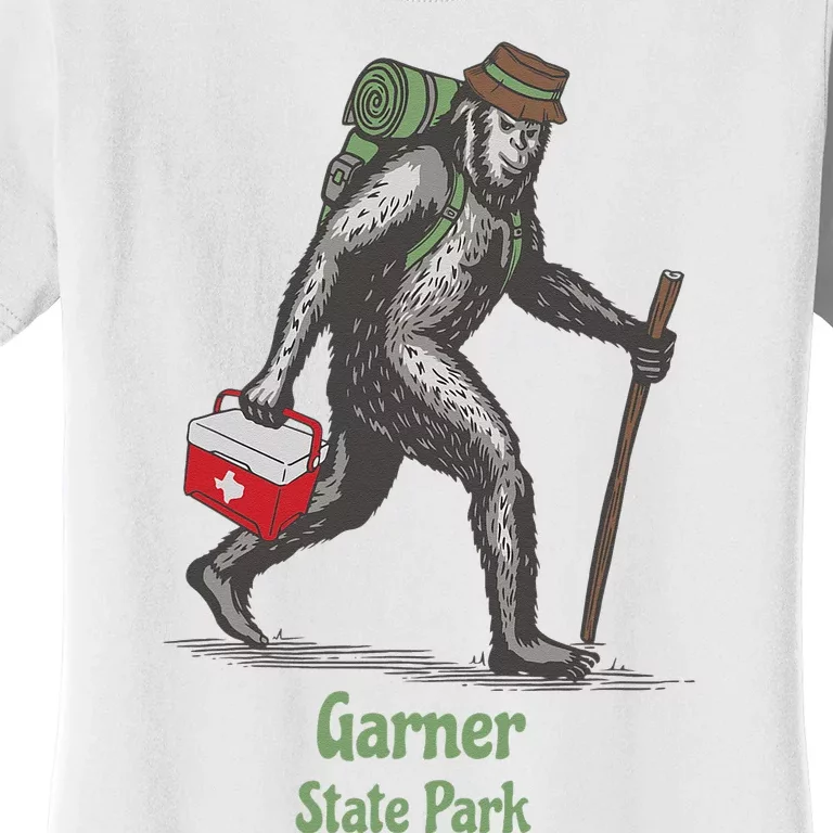 Bigfoot Sighting at Garner State Park Texas Souvenir Women's T-Shirt