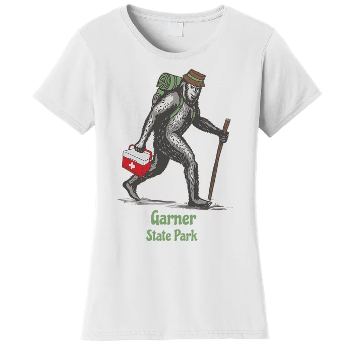 Bigfoot Sighting at Garner State Park Texas Souvenir Women's T-Shirt