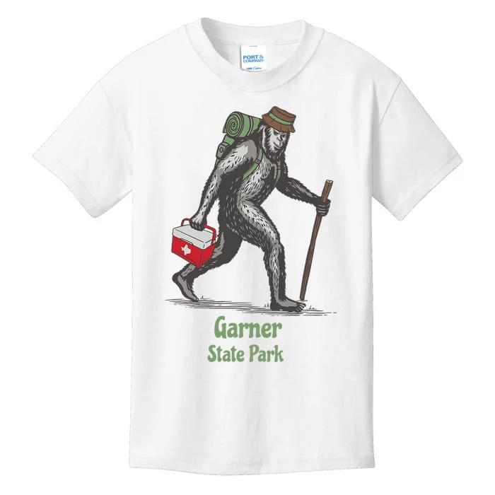 Bigfoot Sighting at Garner State Park Texas Souvenir Kids T-Shirt