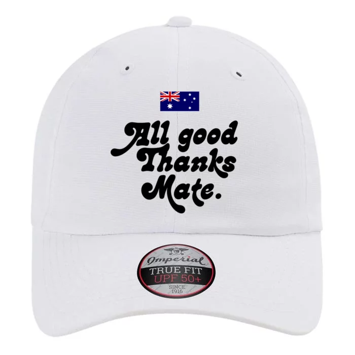 British Slogans All Good Thanks Mate The Original Performance Cap