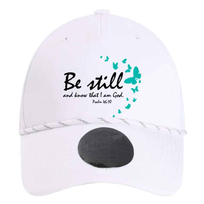 Be Still And Know That I Am God Christian Religious Funny Gift Cute Gift Performance The Dyno Cap