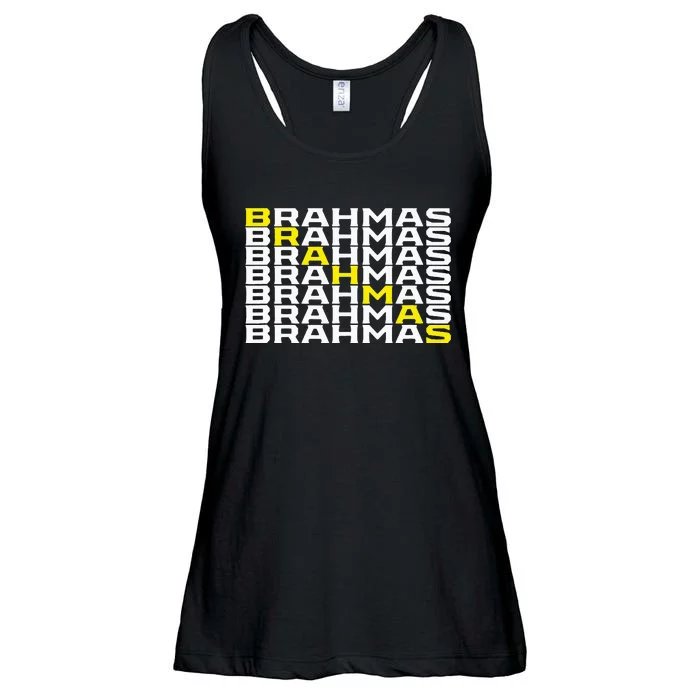 Brahmas San Antonio Football Tailgate Ladies Essential Flowy Tank