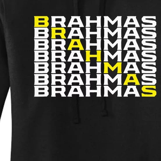 Brahmas San Antonio Football Tailgate Women's Pullover Hoodie