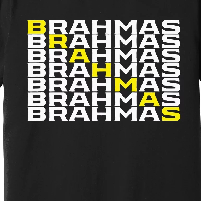 Brahmas San Antonio Football Tailgate Premium T-Shirt