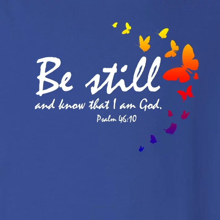 Be Still And Know Christian Religious Funny Gift Mom Her Gift Toddler Long Sleeve Shirt