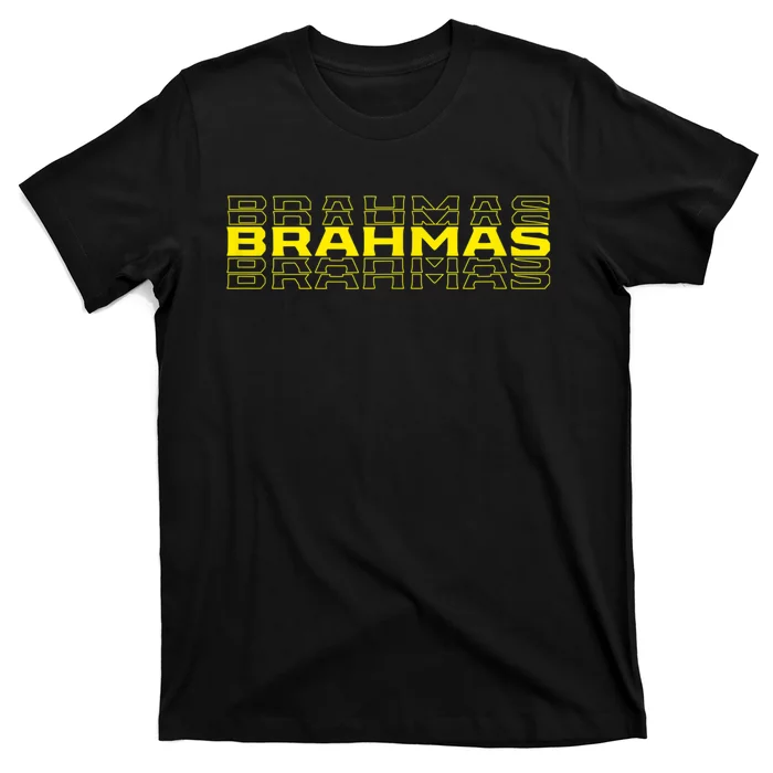 Brahmas San Antonio Football Tailgate T-Shirt