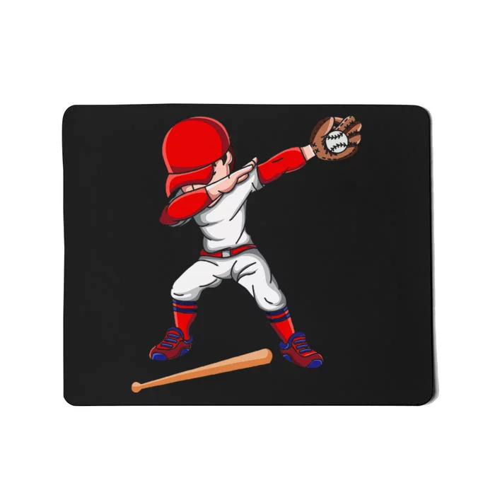 Baseballer Sports Athlete Dabbing Baseball Player Mousepad