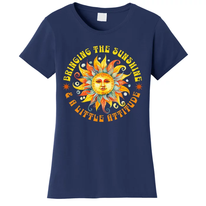 Bringing Sunshine & A Little Attitude Summer Fun In The Sun Women's T-Shirt