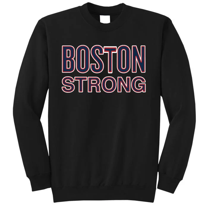 Boston Strong American Patriotic Tall Sweatshirt