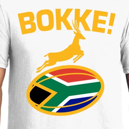 Bokke South African Rugby Fan Pajama Set