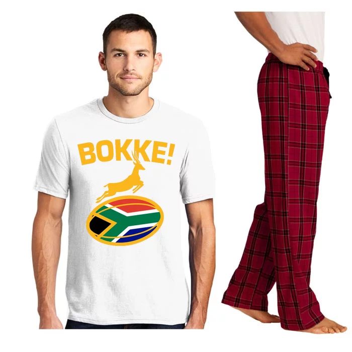 Bokke South African Rugby Fan Pajama Set