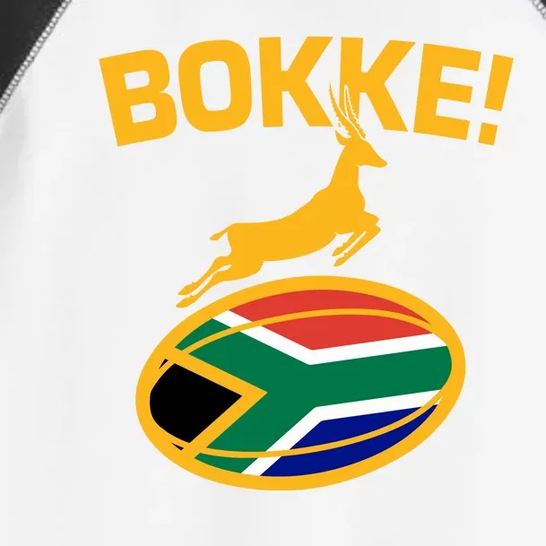 Bokke South African Rugby Fan Toddler Fine Jersey T-Shirt