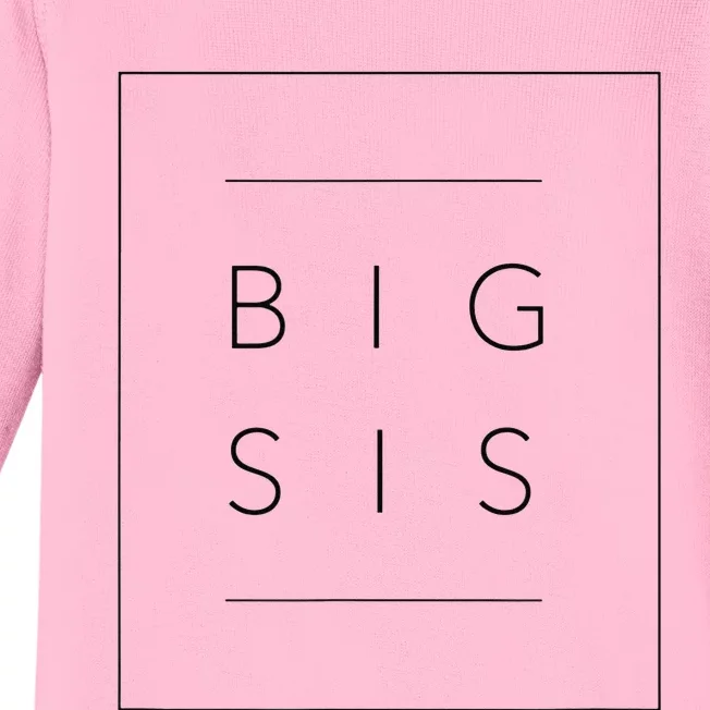 Big Sister Announcement Promoted to Big Sis Baby Long Sleeve Bodysuit