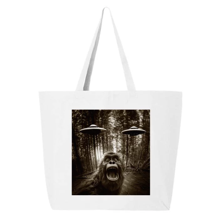 Bigfoot Sasquatch Alien Ufo 25L Jumbo Tote