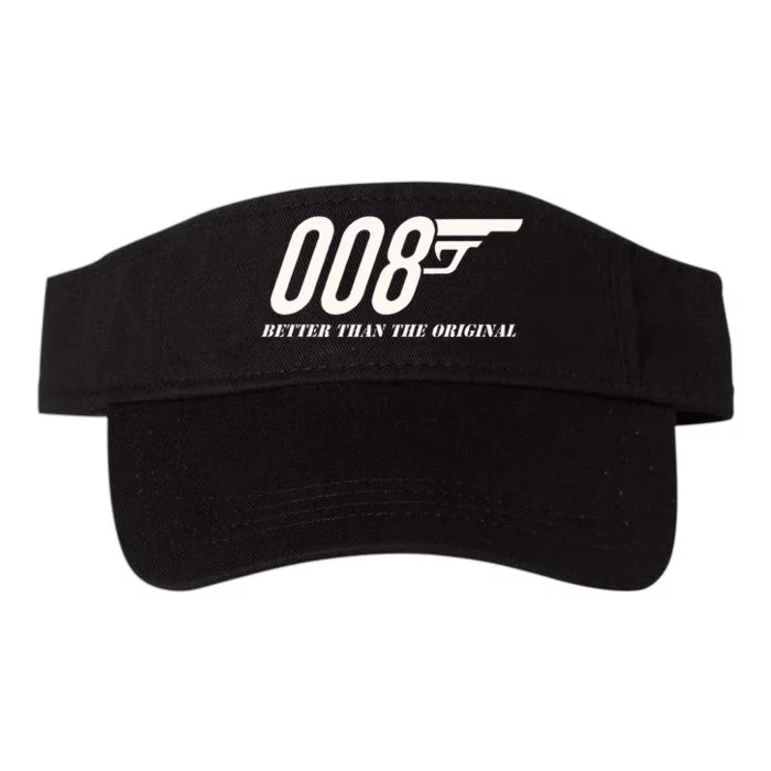 British Secret Agent 007 + 1 Better Than The Original Valucap Bio-Washed Visor