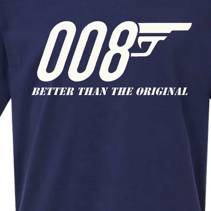 British Secret Agent 007 + 1 Better Than The Original Sueded Cloud Jersey T-Shirt