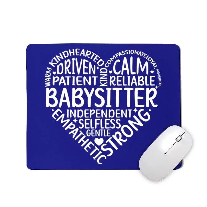 Best Sitter Appreciation Sitting Sitters Gift Mousepad