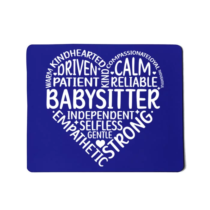 Best Sitter Appreciation Sitting Sitters Gift Mousepad