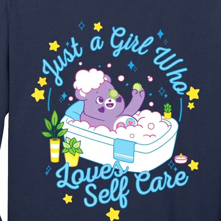 Bears Share Bear Just A Girl Who Loves Self Care Long Sleeve Shirt