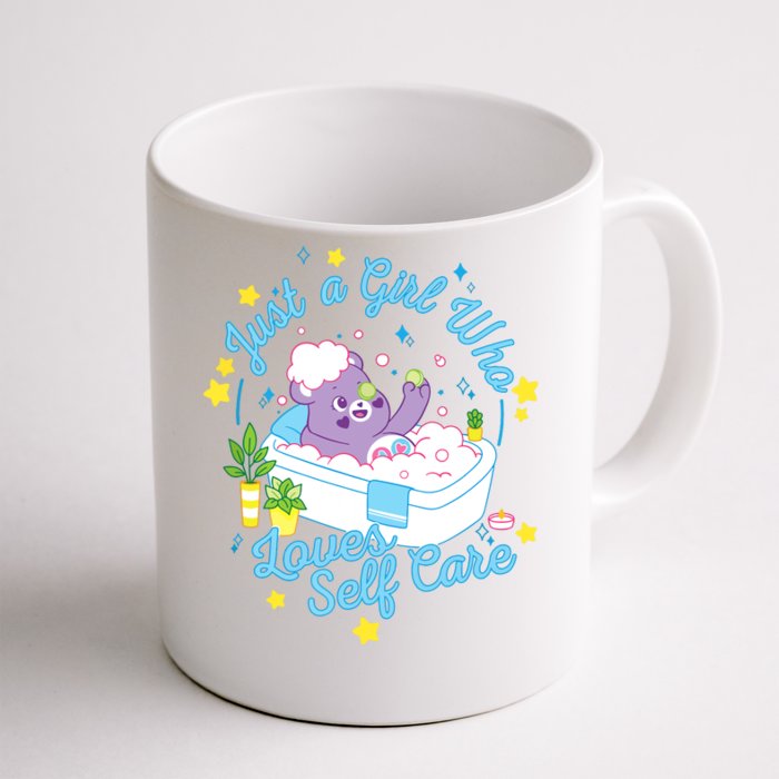 Bears Share Bear Just A Girl Who Loves Self Care Front & Back Coffee Mug