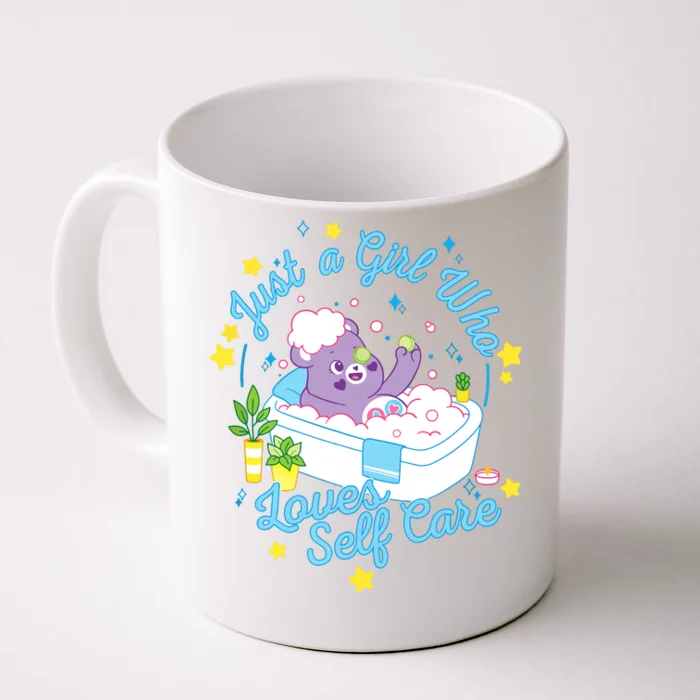 Bears Share Bear Just A Girl Who Loves Self Care Front & Back Coffee Mug