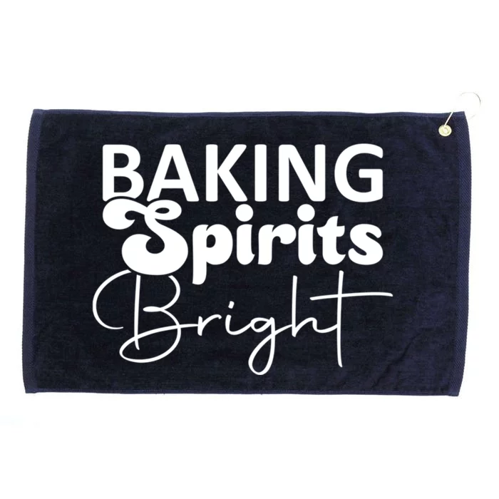 Baking Spirits Bright Gift Grommeted Golf Towel