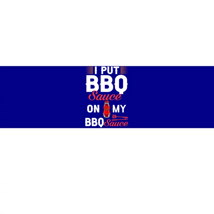 Bbq Sauce Barbeque Recipes Korean Barbecue Keto Gift Bumper Sticker