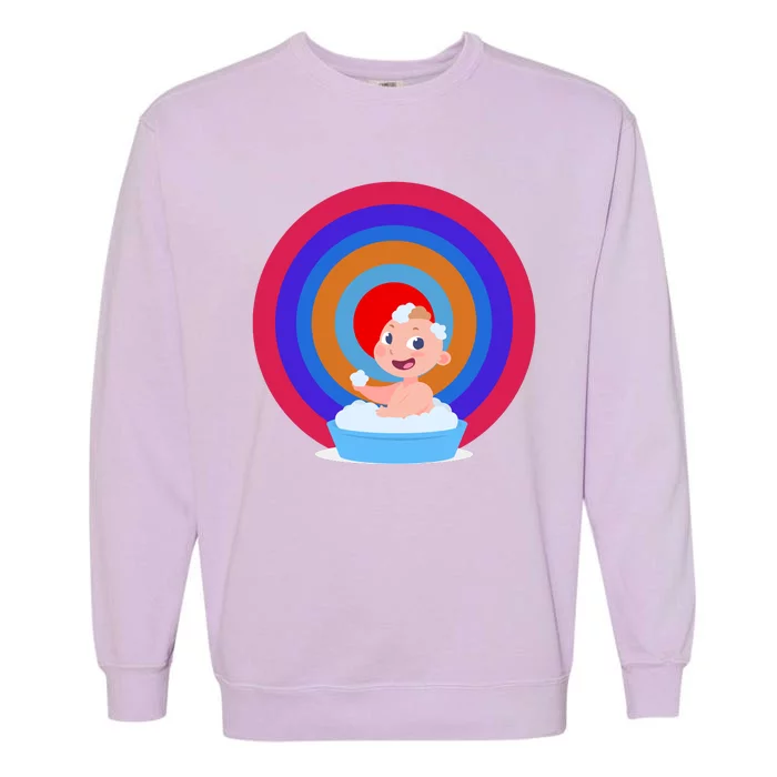 Baby Shower Garment-Dyed Sweatshirt