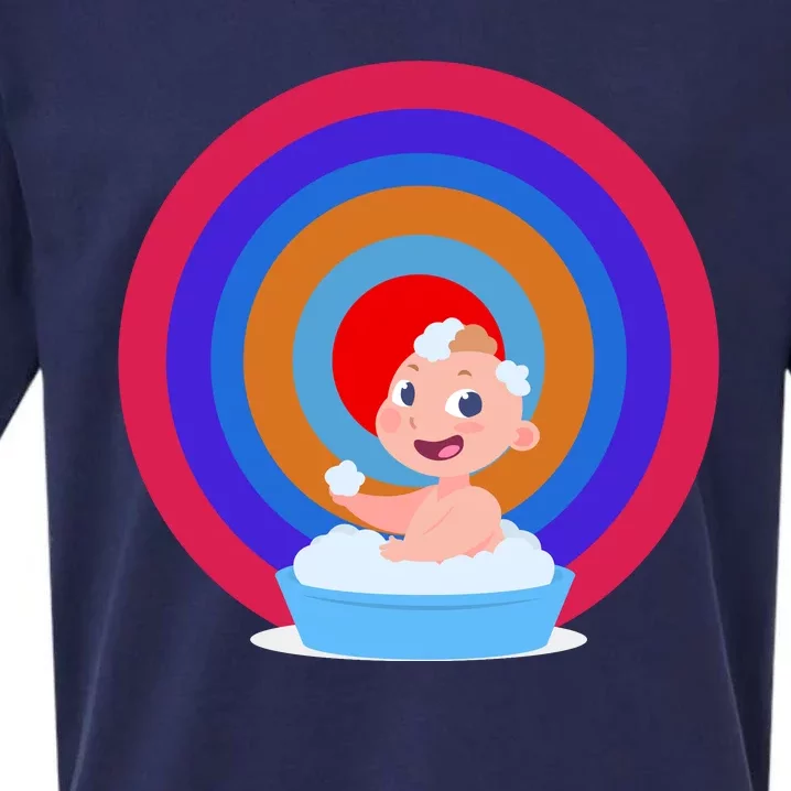 Baby Shower Sueded Cloud Jersey T-Shirt