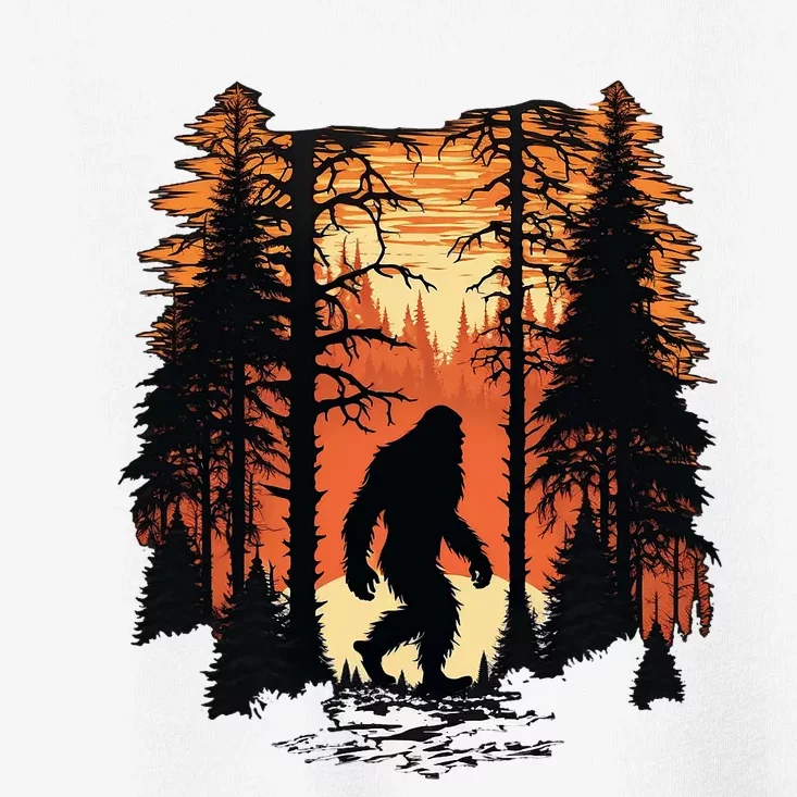 Bigfoot Summer Toddler T-Shirt