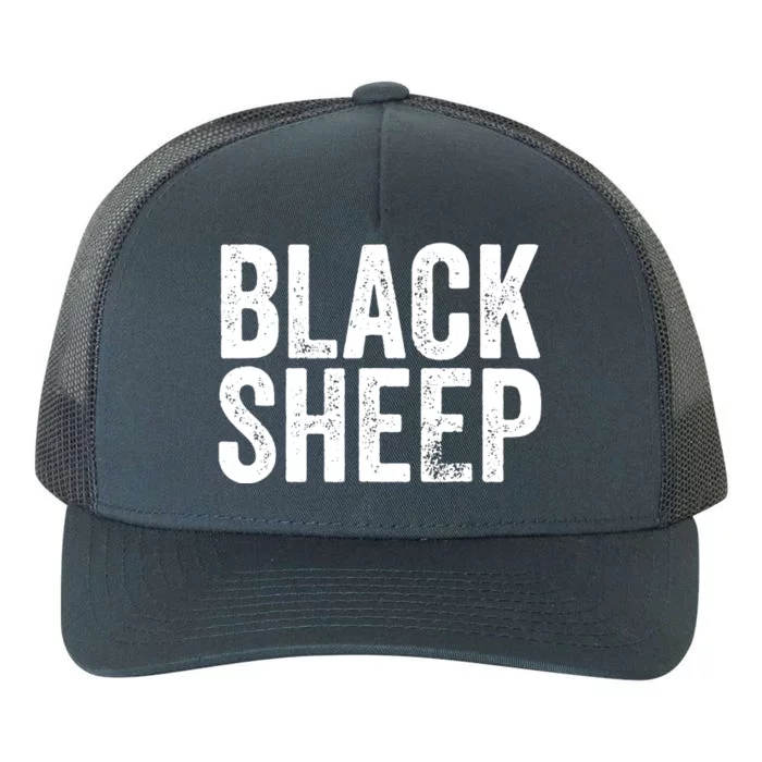 Black Sheep Yupoong Adult 5-Panel Trucker Hat