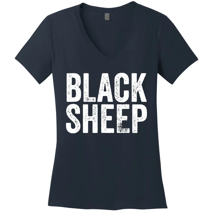 Black Sheep Women's V-Neck T-Shirt