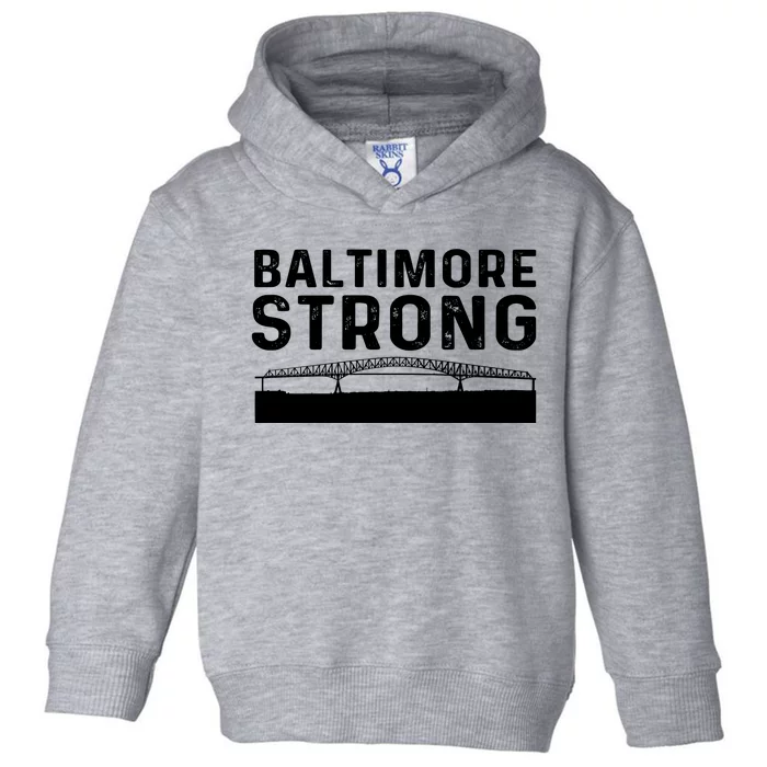 Baltimore Strong Toddler Hoodie