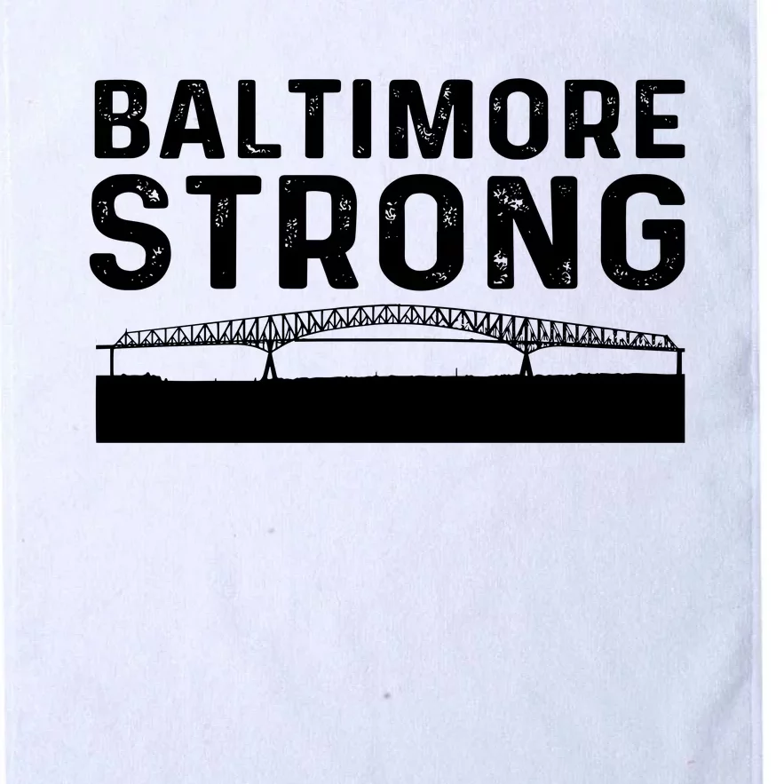 Baltimore Strong Platinum Collection Golf Towel