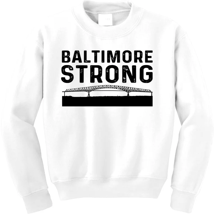 Baltimore Strong Kids Sweatshirt