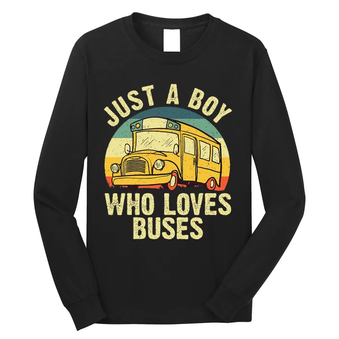 Best School Bus For Yellow Bus Lover Buses Long Sleeve Shirt