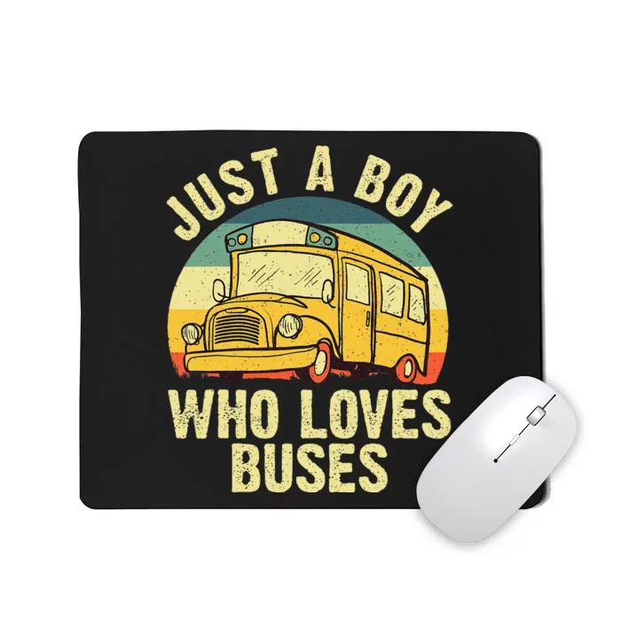 Best School Bus For Yellow Bus Lover Buses Mousepad