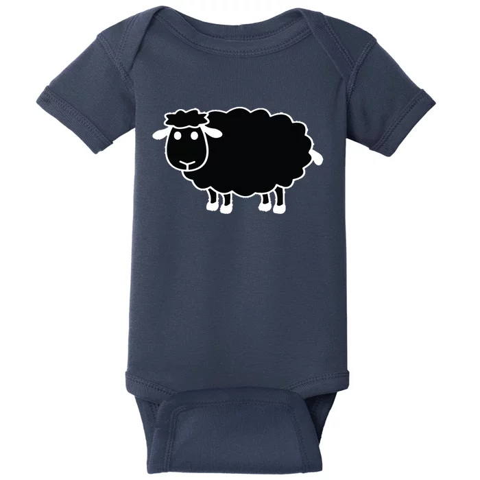 Black Sheep Baby Bodysuit